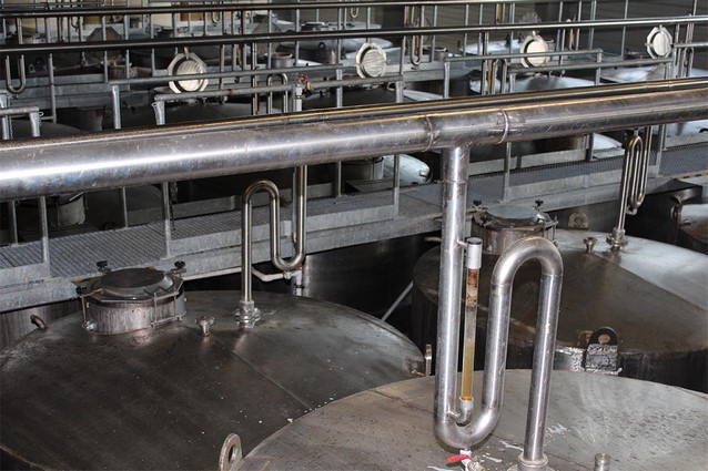 The Fermentation tank and the fermentation plug